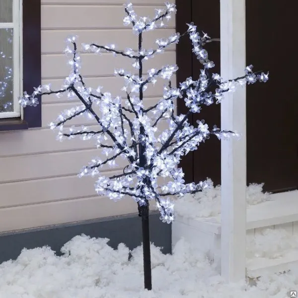 Дерево светодиодное улич. 1,5 м. "Баугиния" 480Led, 30W, 220V, белый
