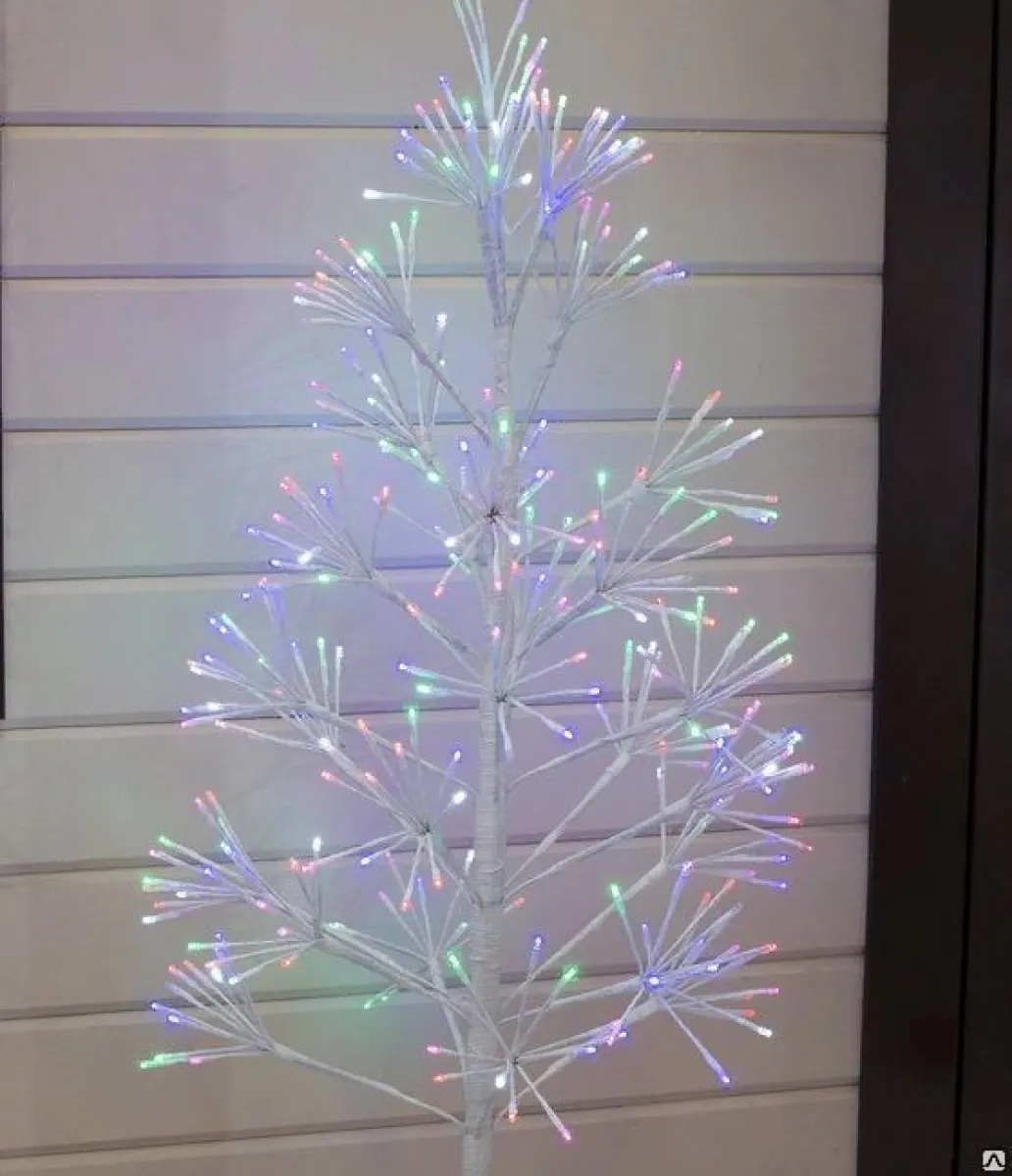 Дерево светодиодное уличное "Елка", 1,5 м, 324 LED, 220 В, МУЛЬТИ — фото 2