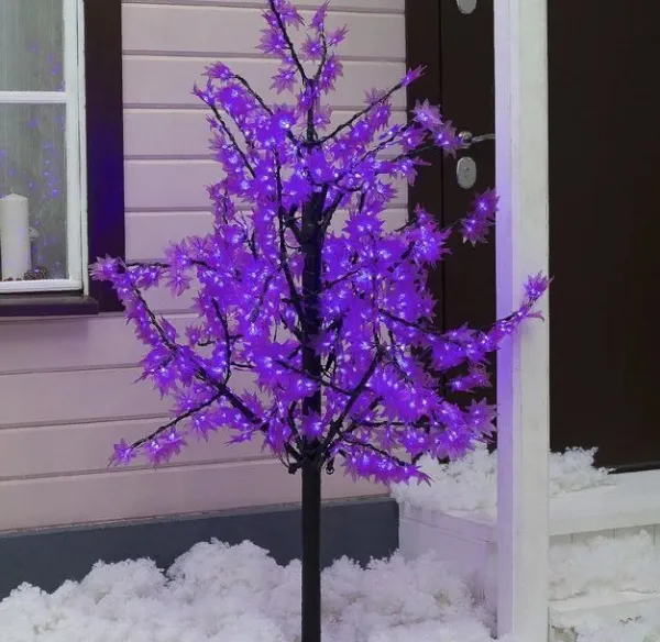 Дерево светодиодное улич. 1,5 м. «Клён» 600Led, 36W, 220V