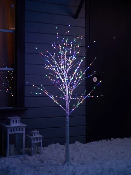 Дерево светодиодное «Яркие светлячки» 1,5 м, 300 LED, 12 В, мульти