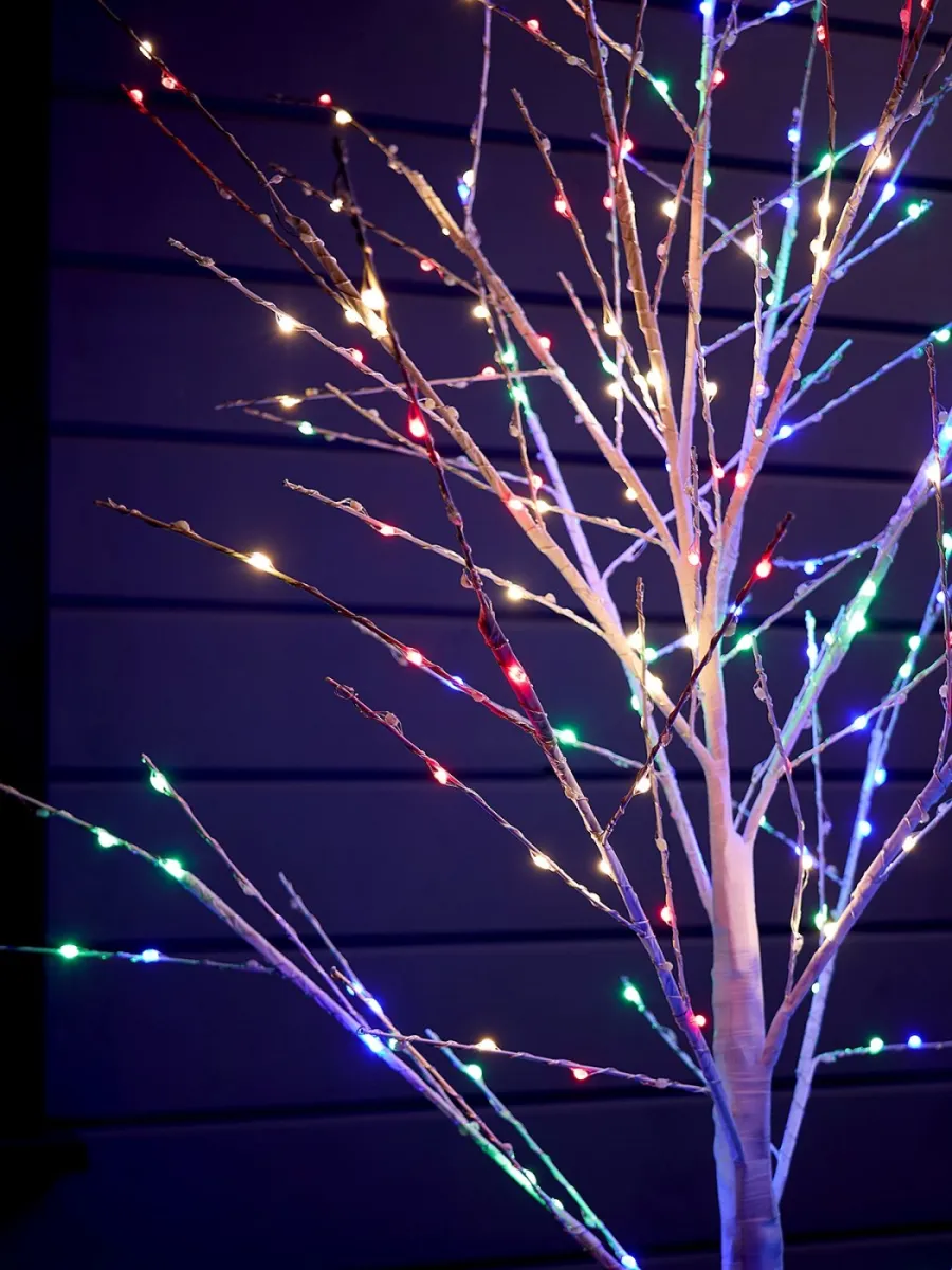 Дерево светодиодное «Яркие светлячки» 1,5 м, 300 LED, 12 В, мульти — фото 3