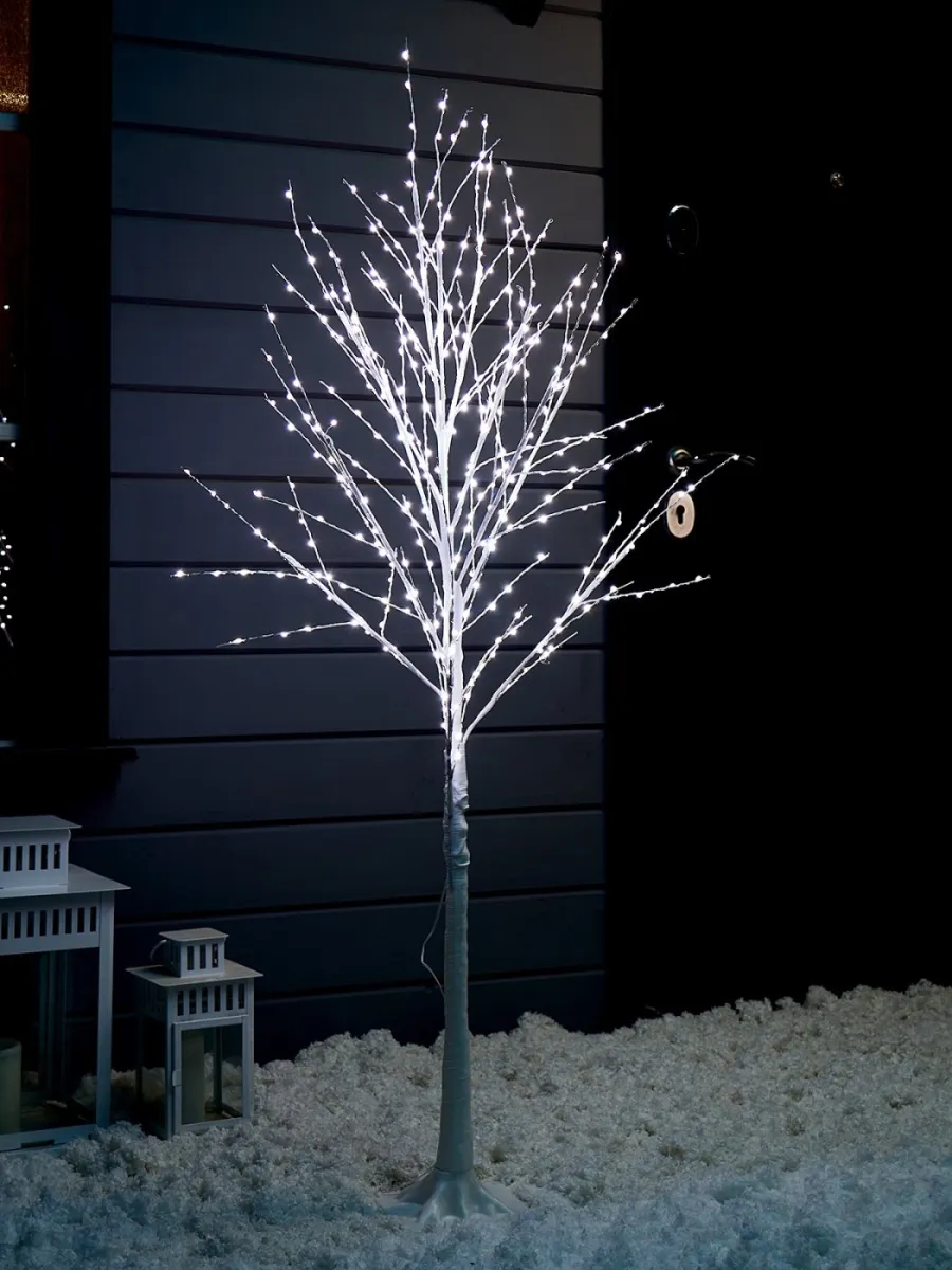 Дерево светодиодное «Яркие светлячки» 1,5 м, 300 LED, 12 В, белый
