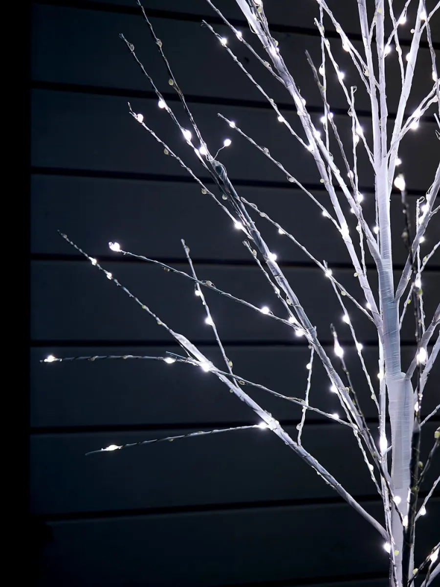 Дерево светодиодное «Яркие светлячки» 1,5 м, 300 LED, 12 В, белый — фото 3