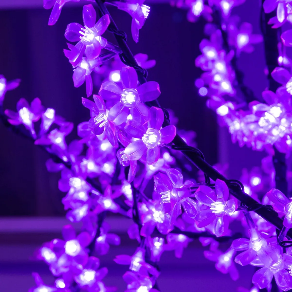 Дерево светодиодное «Сакура» 1,5 м, 540 LED, 220 В, фиолетовый — фото 3