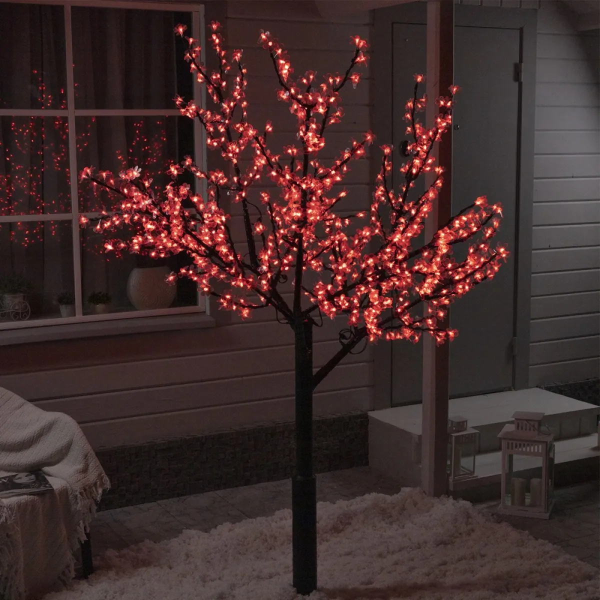 Дерево светодиодное «Баугиния» 2 м, 864 LED, 220 В, RGB — фото 2