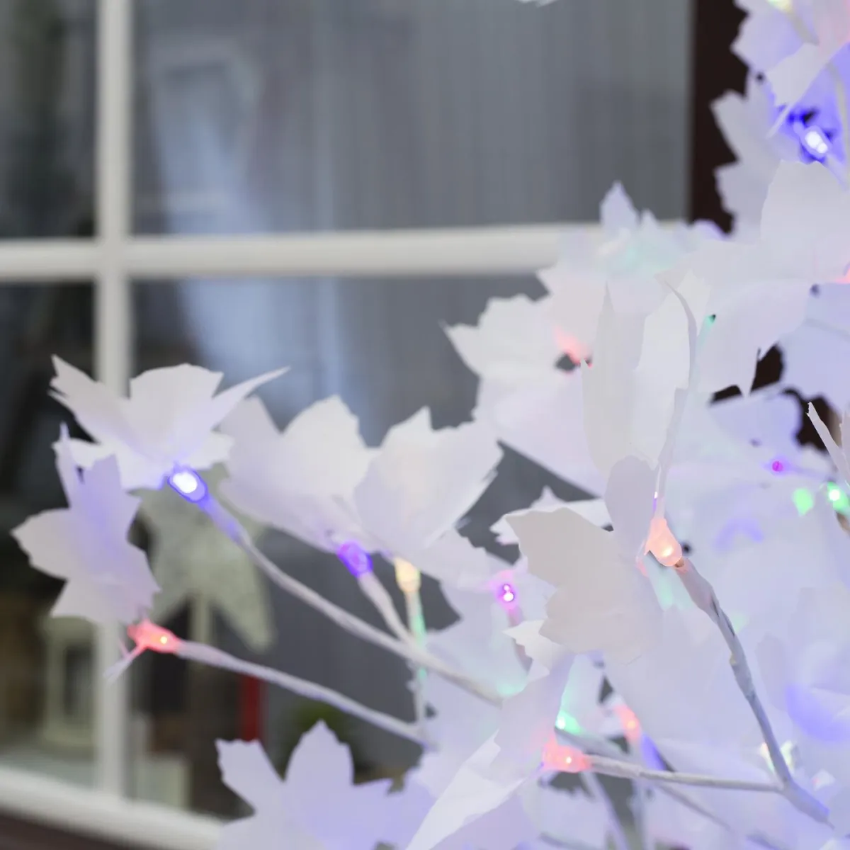 Дерево светодиодное «Клён белый» 1,8 м, 350 LED, мигание, 220 В, RG/RB — фото 3
