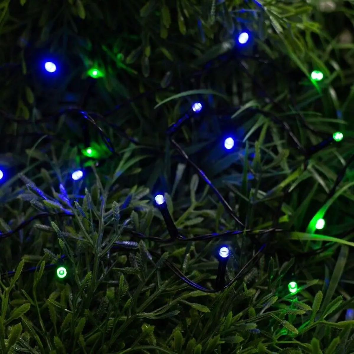 Гирлянда «Нить» 5 м, 50 LED, солнечная батарея — фото 2