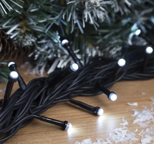 Гирлянда "Нить" уличная, суперяркие SMD светодиоды 10 м, 72 LED, 220 В, белый