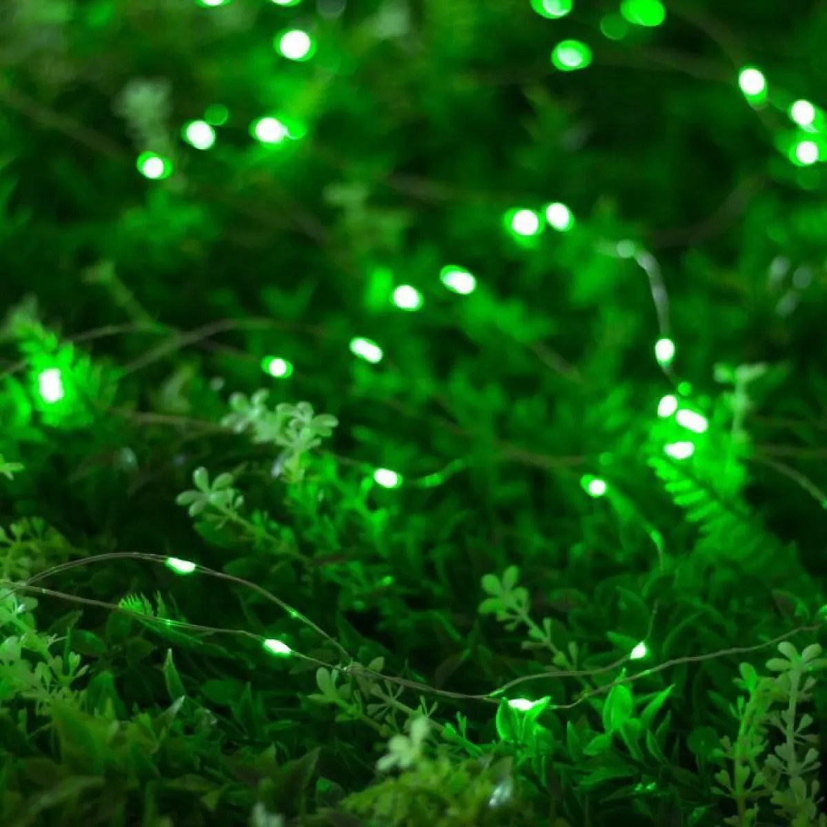 Гирлянда «Нить-Роса» 10 м, 100 LED, солнечная батарея — фото 6