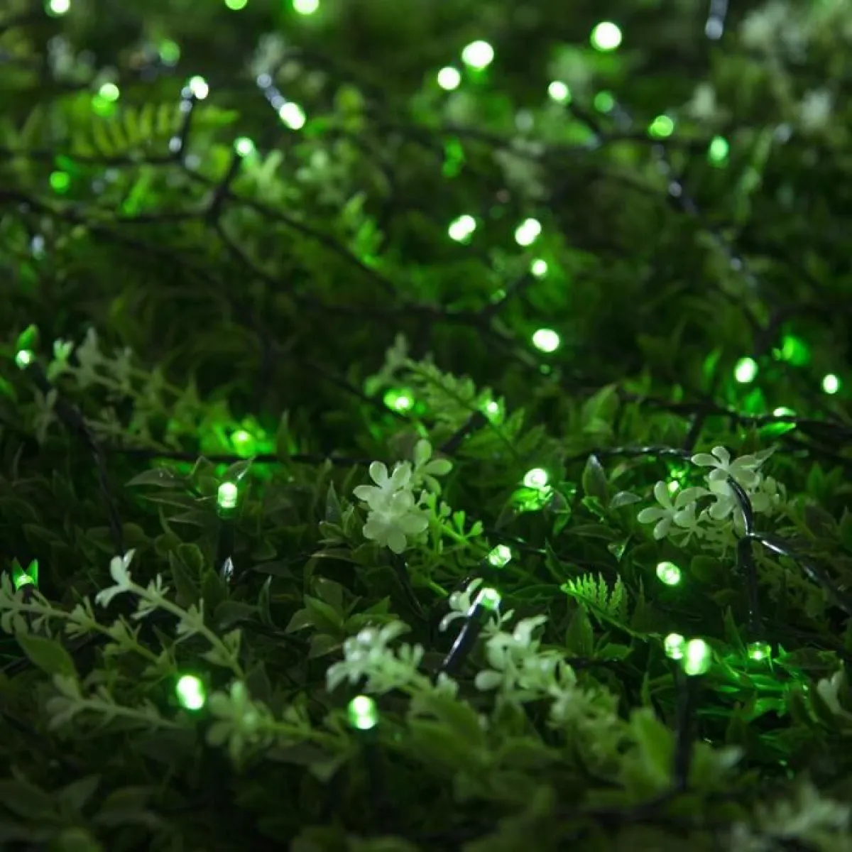 Гирлянда «Нить» 10 м, 100 LED, солнечная батарея — фото 5