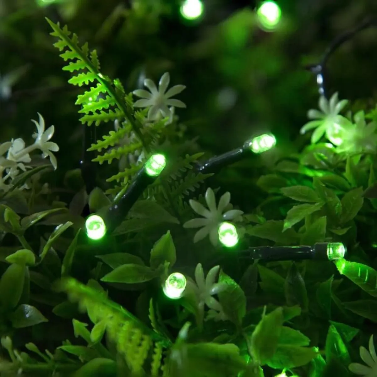 Гирлянда «Нить» 10 м, 100 LED, солнечная батарея — фото 6