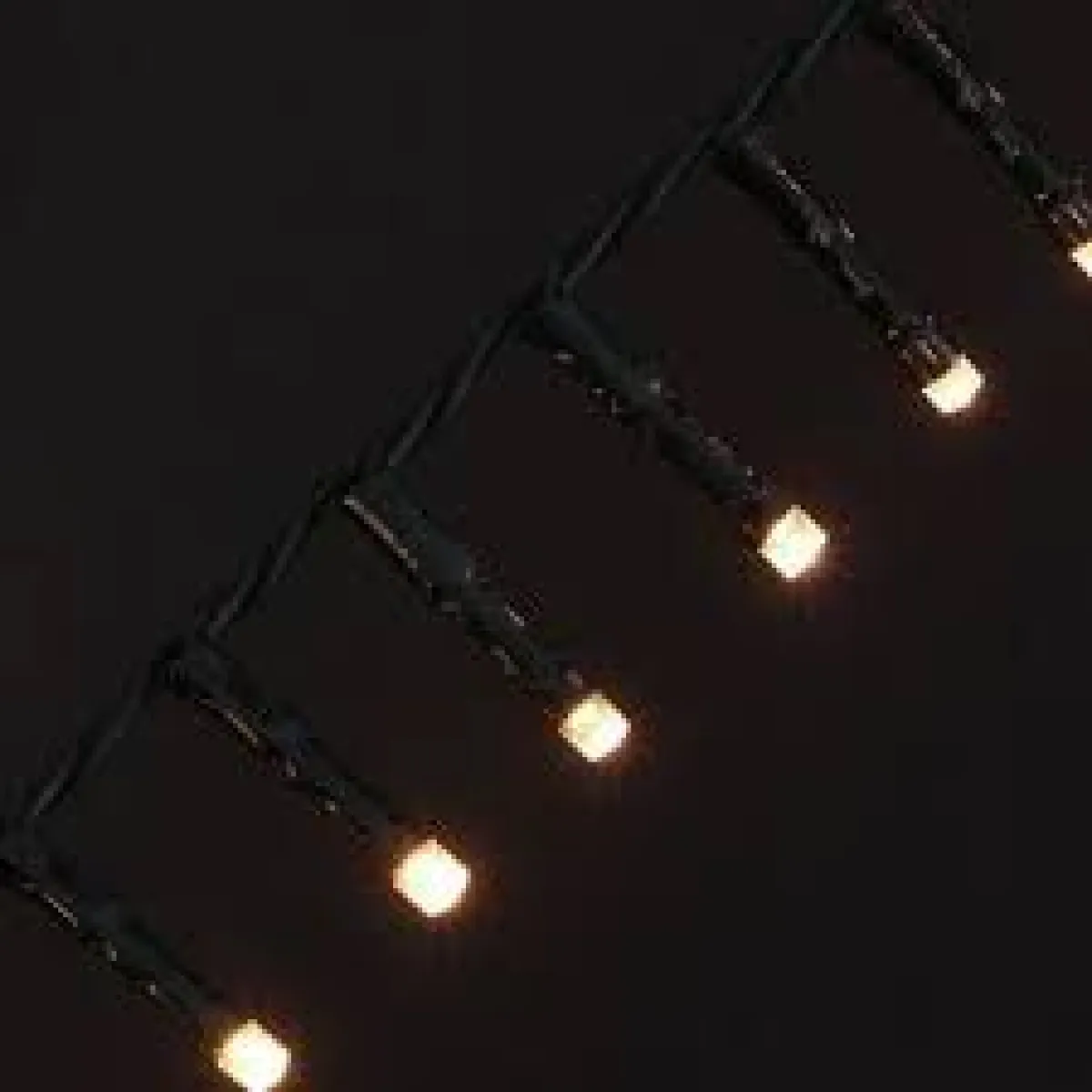 Гирлянда "Нить", 30 м, 400 LED, 220 В, 8 режимов, зеленый провод, разноцветная — фото 3