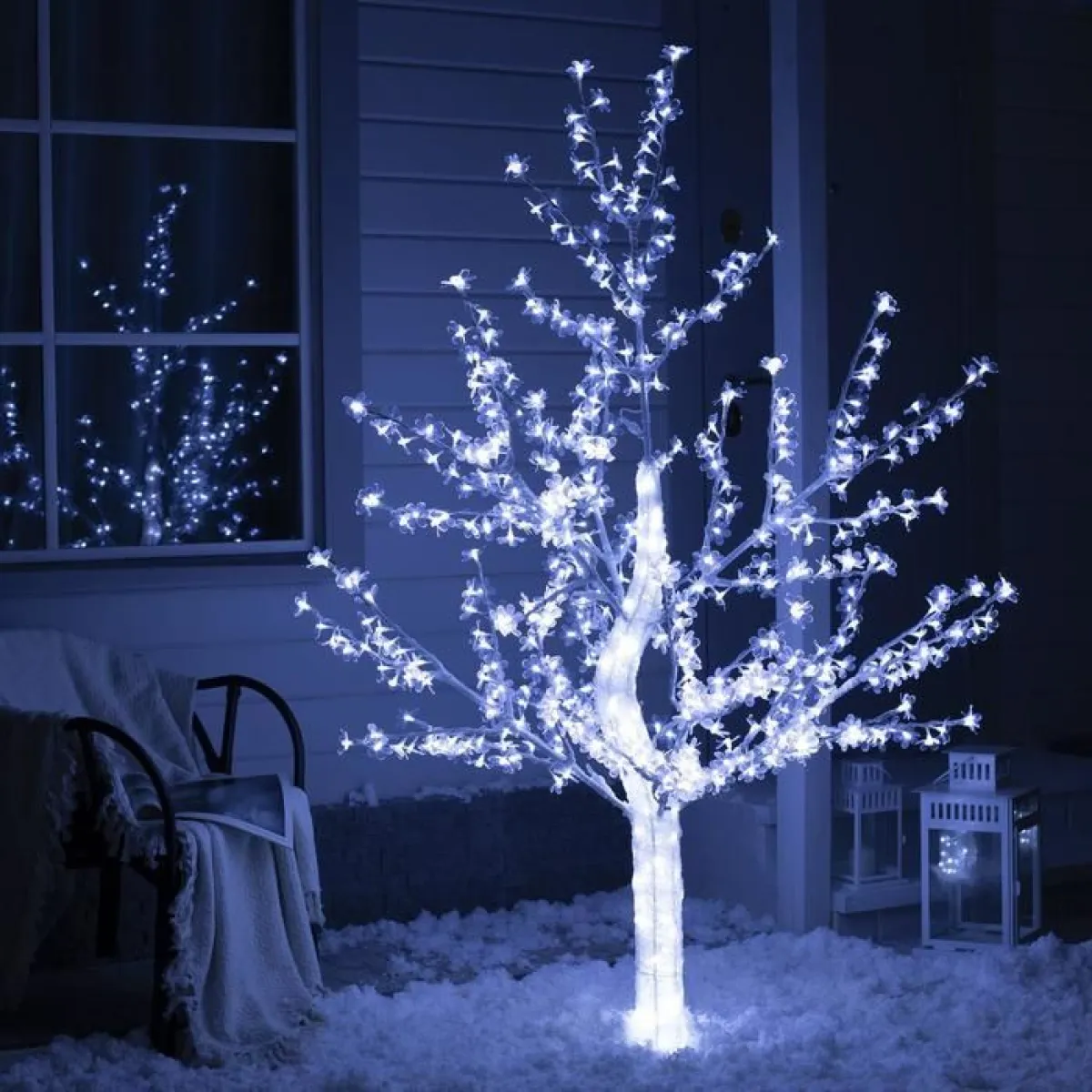 Дерево светодиодное улич. 1,8 м. "Акриловое" 768Led, 46W, 220V