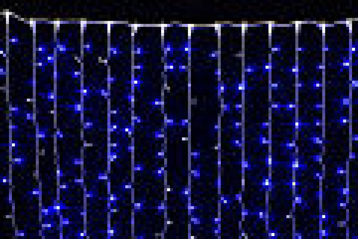 Гирлянда занавес (дождь) уличная 600 LED 2х3 м, мульти — фото 4