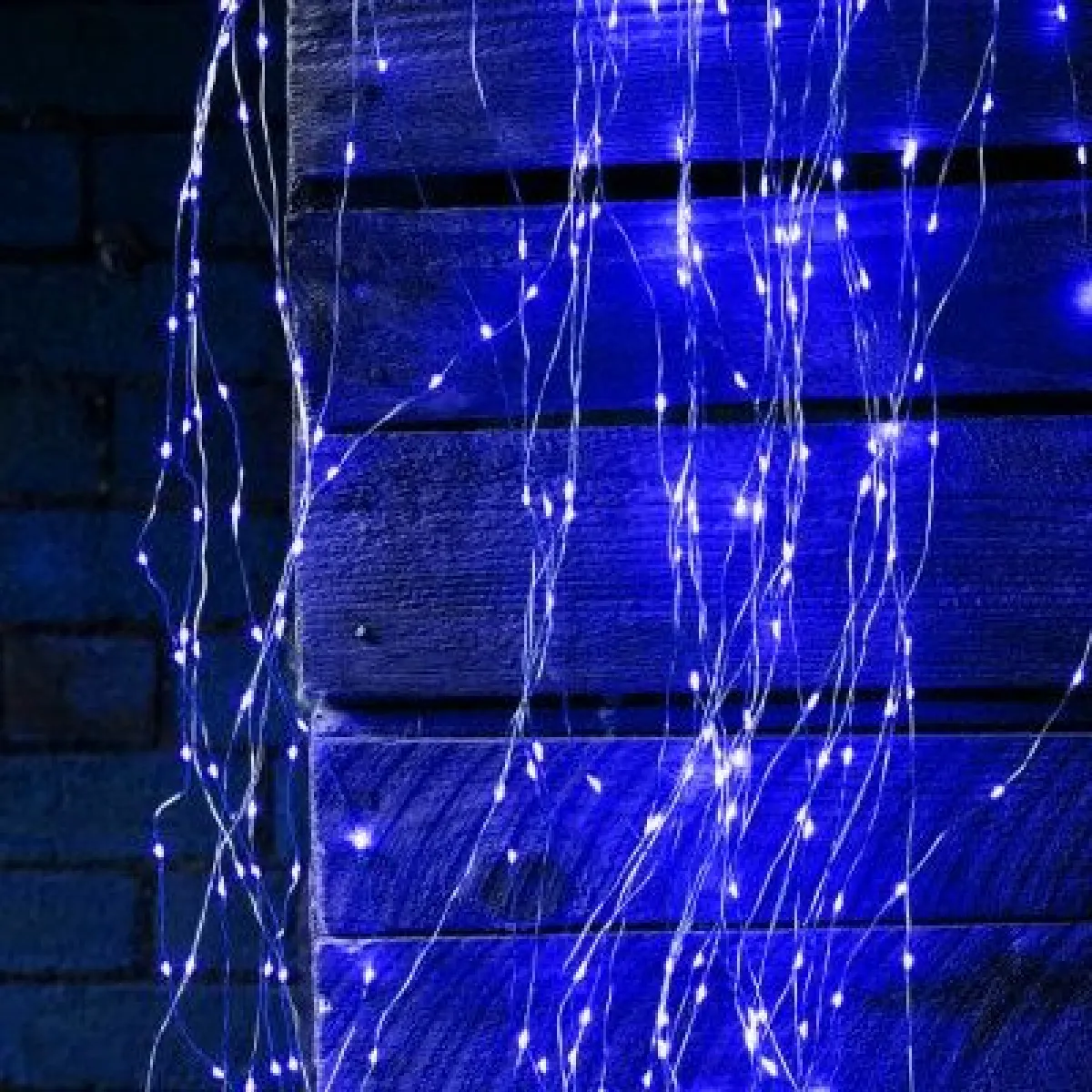 Гирлянда "Занавес (дождь)" роса 320 LED, 2х2 м, разноцветная — фото 5