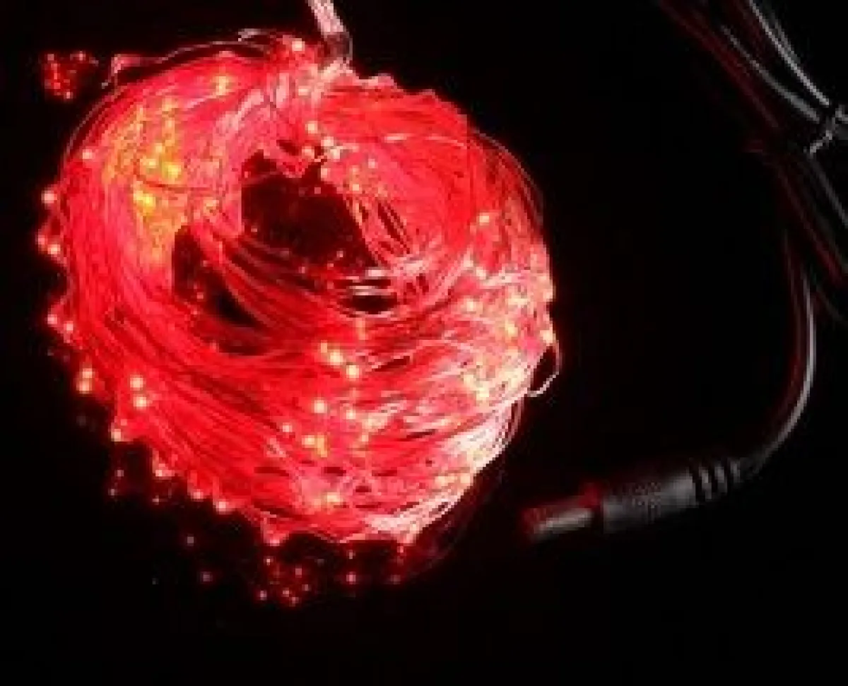 Гирлянда-роса "Конский хвост" 200 LED, 10х2 м разноцветная — фото 6