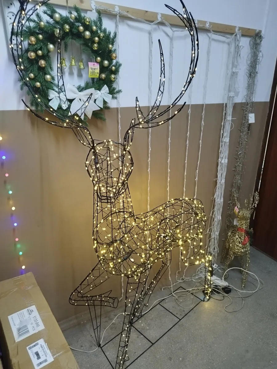 Фигура светодиодная "Олень" 200 см, 750 LED — фото 2
