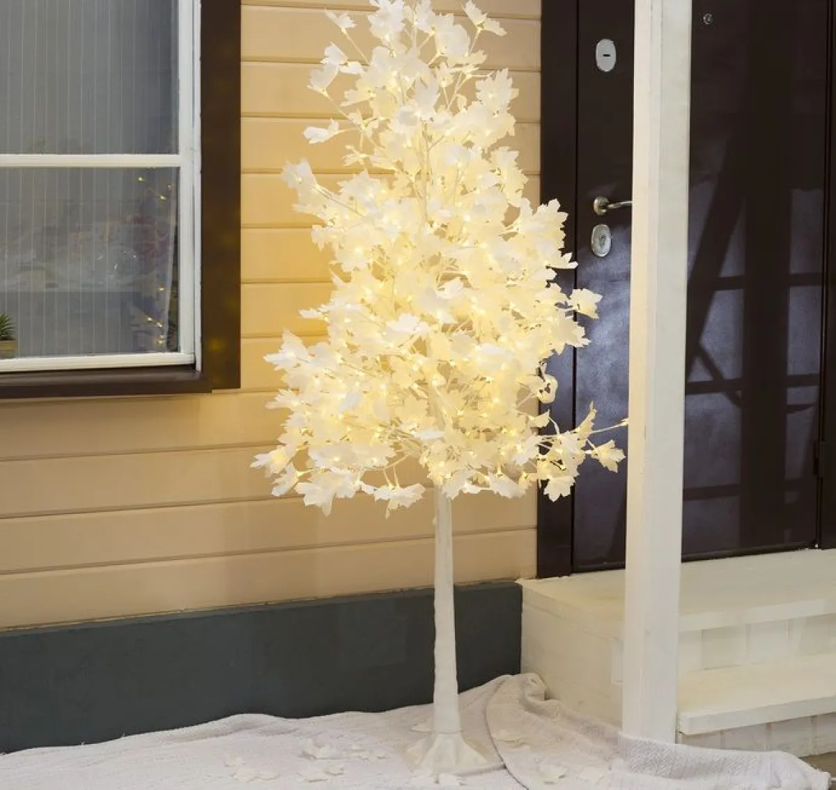 Дерево светодиодное "Клён белый", 1,8 м, 350 LED, 220 В — фото 2